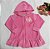 Conjunto Casaco com Capuz e Calça Plush Rosa - Infantil Feminino - Imagem 5