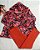 Conjunto Casaco Moletom e Legging - Vermelho - Infantil Menina - Imagem 6