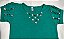 Blusa Infantil Feminina Verde - Imagem 5