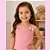 Blusa Regata Infantil Feminina Rosa - Imagem 1