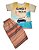 Conjunto Infantil Masculino - Camiseta e Bermuda - Imagem 1