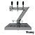 Torre Seven completa com torneiras italiana + bandeja pingadeira com apoio para torre - Imagem 2