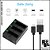 USB Carregador Triplo de Bateria GoPro 2018, 5, 6, 7 e 8 black - Imagem 1