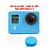 Case / Capa + Tampa em Silicone Para GoPro 3 e 4 (AZUL) - Imagem 1