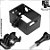 Frame/Esqueleto de Extensão TELA LCD para GoPro Hero 3, 3+ e 4 - Imagem 4