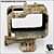 Frame Camuflado Marrom Para GoPro Hero 8 - Imagem 1