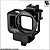 Frame com Encaixe de Microfone e Adaptador Para GoPro 9, 10, 11, 12 e 13 Black - Imagem 2
