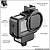 Frame com Encaixe de Microfone e Adaptador Para GoPro 9, 10, 11, 12 e 13 Black - Imagem 3