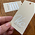 Tag Retangular Personalizada Verniz Localizado - Imagem 3