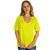 T-Shirt Modal Decote V Dente de Leão Amarelo - Imagem 1