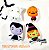 4 Mini-Almofadas Recortadas Halloween - Imagem 1