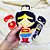 4 Mini-Almofadas Recortadas Super Heróis - Imagem 1