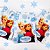 5 Sacolinhas Luxo 18cm x 25cm Frozen - Imagem 1