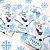 5 Sacolinhas Luxo 18cm x 25cm Frozen - Imagem 1