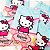 5 Sacolinhas Luxo 18cm x 25cm Hello Kitty - Imagem 1