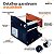Dispensador de Etiquetas e Lacres Manual 16cm para Delivery, E-commerce e Logística - RAGOTTI - Imagem 4