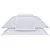JG CAMA BUD DAMASK STRIPES KING BRANCO - Imagem 2