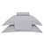 JG DE CAMA BUDD DAMASK QUEEN CINZA - Imagem 3