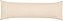 FRONHA ALT BODY PILLOW TOQUE ACETINADO 40X130 BEGE - Imagem 1