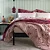 EDREDOM COT T MIX 180F CASAL ROSA CHARLOTE - Imagem 2