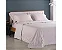 JG CAMA BUD DAMASK SQUARE QUEEN ROSA PLUMA - Imagem 2