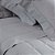 KIT COLCHA BUD DAMASK STRIPES KING 290X250 CINZA - Imagem 2