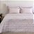KIT COLCHA BUD B PERCALLE COTTAGE 250/240 ESTAMP 3PÇS - Imagem 1
