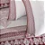 KIT COLCHA BUD B PERCALLE WINDSOR 290/240 KING 3 PÇS VERMELHO - Imagem 3