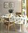 TOALHA DE MESA DOL CLEAN ATHENAS ESTAMPADO 140X140 ISA 4 LUGARES LIMPA FÁCIL - Imagem 1