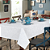 TOALHA DE MESA DOL CLEAN ATHENAS ESTAMPADO 140X140 EDITE LIMPA FACIL 4 LUGARES - Imagem 1
