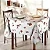 Toalha De Mesa Dol Clean Athenas Estampado 140/140 Iolanda 4 Lugares Limpa Fácil - Imagem 2