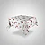 Toalha De Mesa Dol Clean Athenas Estampado 140/140 Iolanda 4 Lugares Limpa Fácil - Imagem 3