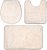 JG BANHEIRO JOL ASPEN 3PCS MARFIM - Imagem 1