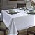 TOALHA DE MESA DOL REQUINTE 160X240 BRANCO 8 LUGARES LIMPA FÁCIL - Imagem 1