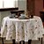 TOALHA DE MESA DOL CLEAN ATHENAS ESTAMPADO 160RED ISABELA 4 LUGARES LIMPA FÁCIL - Imagem 1