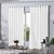 CORTINA BJA DUO 420X250 MONACO BRANCO - Imagem 1