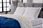 EDREDOM CAS D FACE LISO CANVAS CASAL 220X240 AZUL - Imagem 2