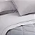 EDREDOM BUD B PERCALLE 220X240 CINZA - Imagem 2