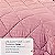 EDREDOM NIA TREVISO CASAL 180X220 ROSE - Imagem 2