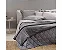 EDREDOM BUD QUEEN BASIC PERCALLE 250/240 CINZA - Imagem 1