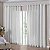 CORTINA BJA PRATIKA 260X170 GLAM SLIM BRANCO - Imagem 1