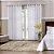 CORTINA BJA DUPLEX 360X250 BORDADA CREME - Imagem 1