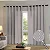 CORTINA BJA RUSTICA MURALLE 260X170 MARROM - Imagem 1