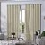 CORTINA BJA DUO 420X230 MONACO AREIA - Imagem 1