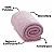 Cobertor Camesa Baby Liso Microfibra Pvc Nac 80x110 Rosa - Imagem 3