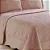 KIT COLCHA CAM ANTIQUE CASAL ROSE 3 PÇS - Imagem 3