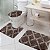 JG BANHEIRO RESORT MIX 3PCS CASTANHO/CASTOR - Imagem 3