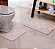 JG BANHEIRO NIA SERGIPE 2PCS UNICO/BEGE - Imagem 2