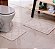 JG BANHEIRO NIA SERGIPE 2PCS UNICO/BEGE - Imagem 3