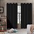 CORTINA BECADECOR VENEZA 260X170 9999 PRETO - Imagem 1